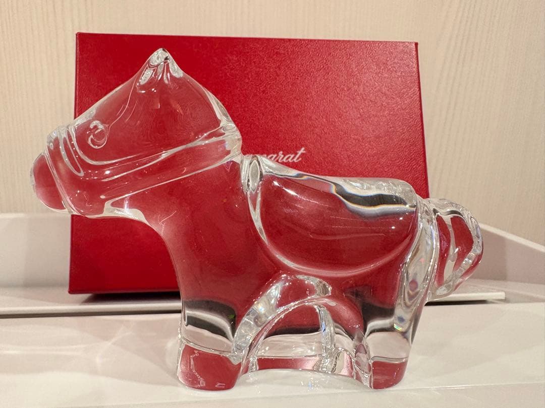 バカラ　フィギュリン　馬　baccarat horse