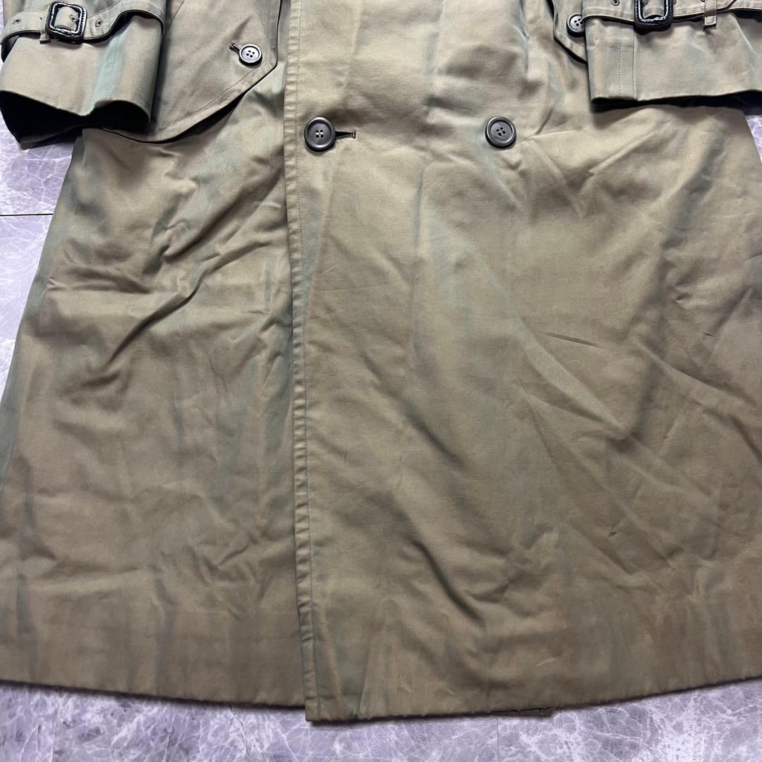 バーバリー♡トレンチコート　ベルト　ノバチェック カーキ　2XL相当