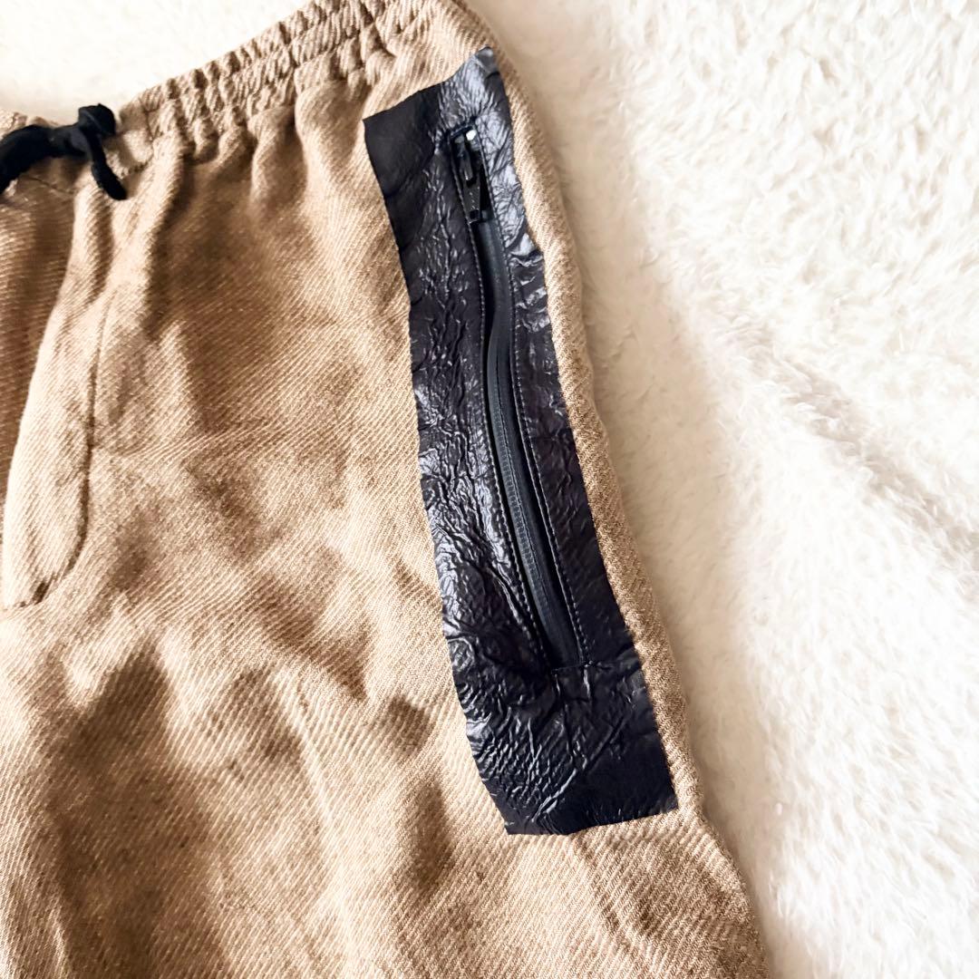 5560 希少✨ ドリスヴァンノッテン ショートパンツ 44 バイカラー リネン