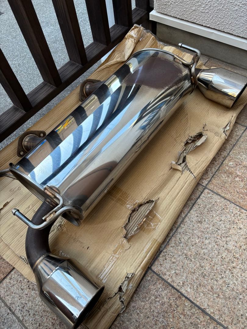 フェアレディZ Z34 純正オプションマフラー　フジツボ　Fujitsubo