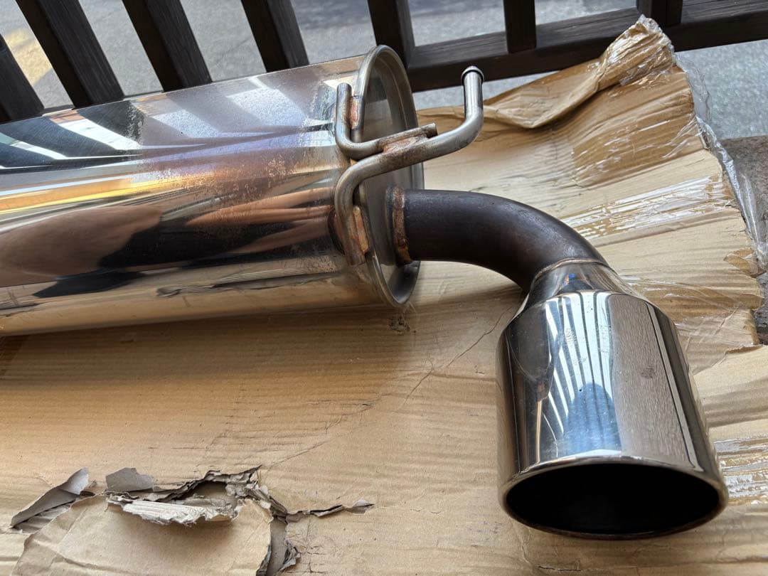 フェアレディZ Z34 純正オプションマフラー　フジツボ　Fujitsubo