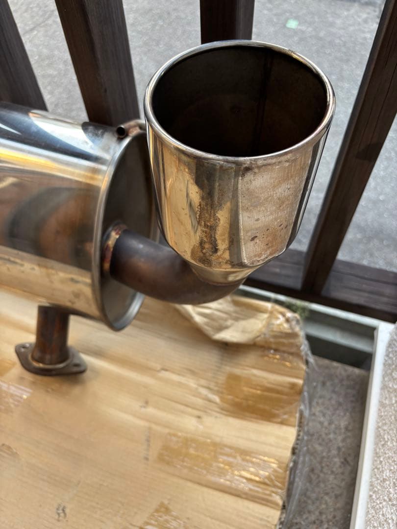 フェアレディZ Z34 純正オプションマフラー　フジツボ　Fujitsubo