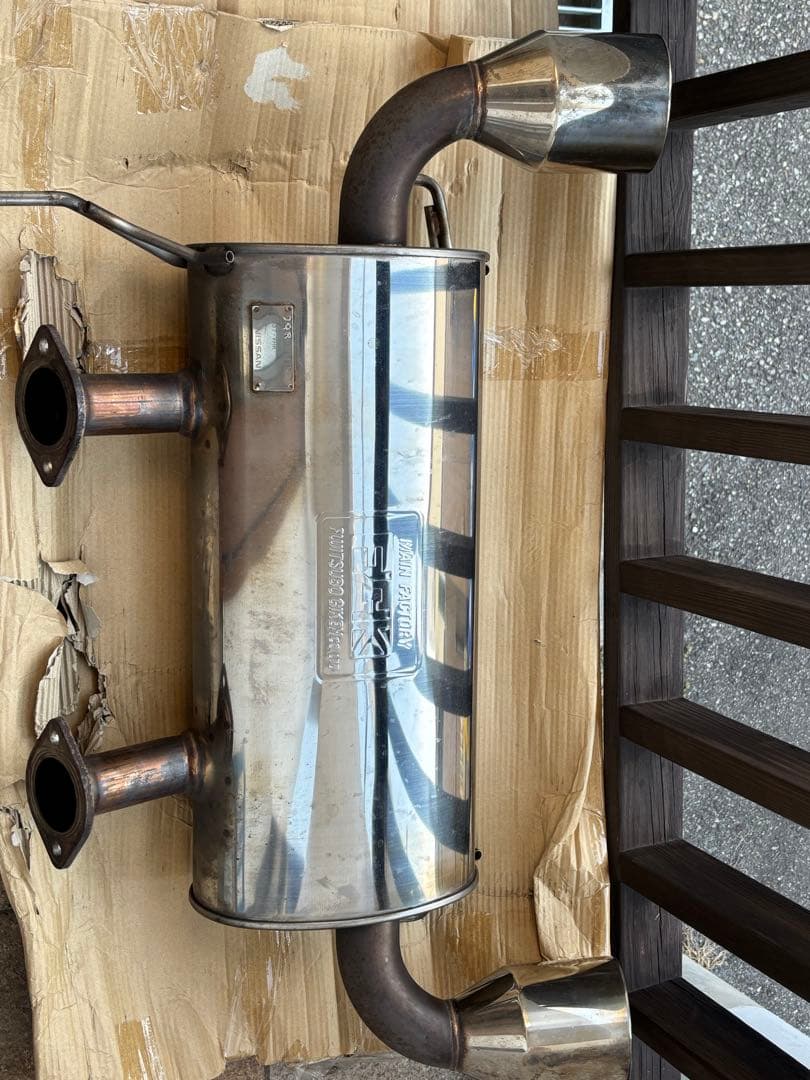 フェアレディZ Z34 純正オプションマフラー　フジツボ　Fujitsubo