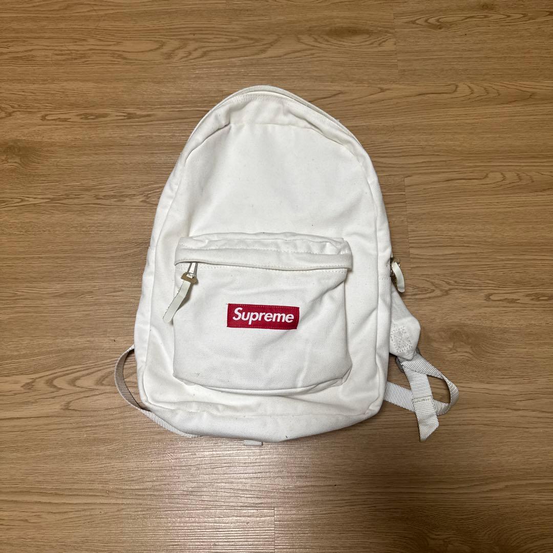 バッグ Supreme 20AW Canvas Backpack White