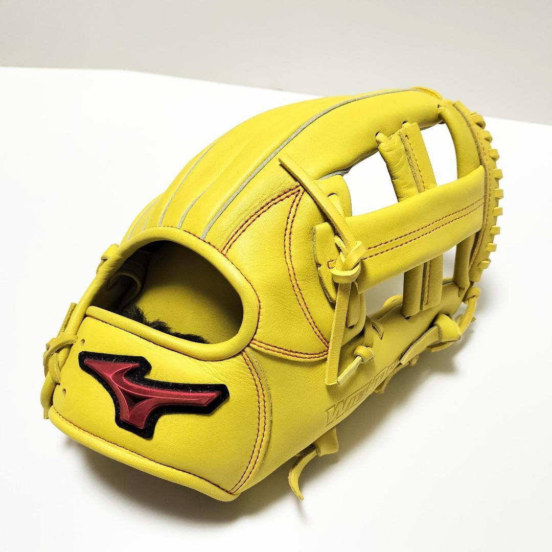 ✨未使用✨MIZUNO 軟式グローブ WILL DRIVE イエロー 野球