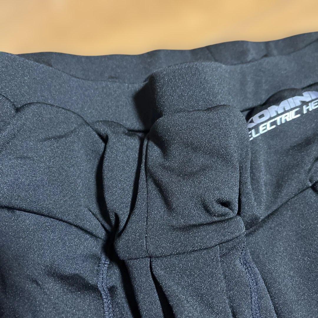 コミネ EK-113 12V エレクトリックインナータイツ　ブラック