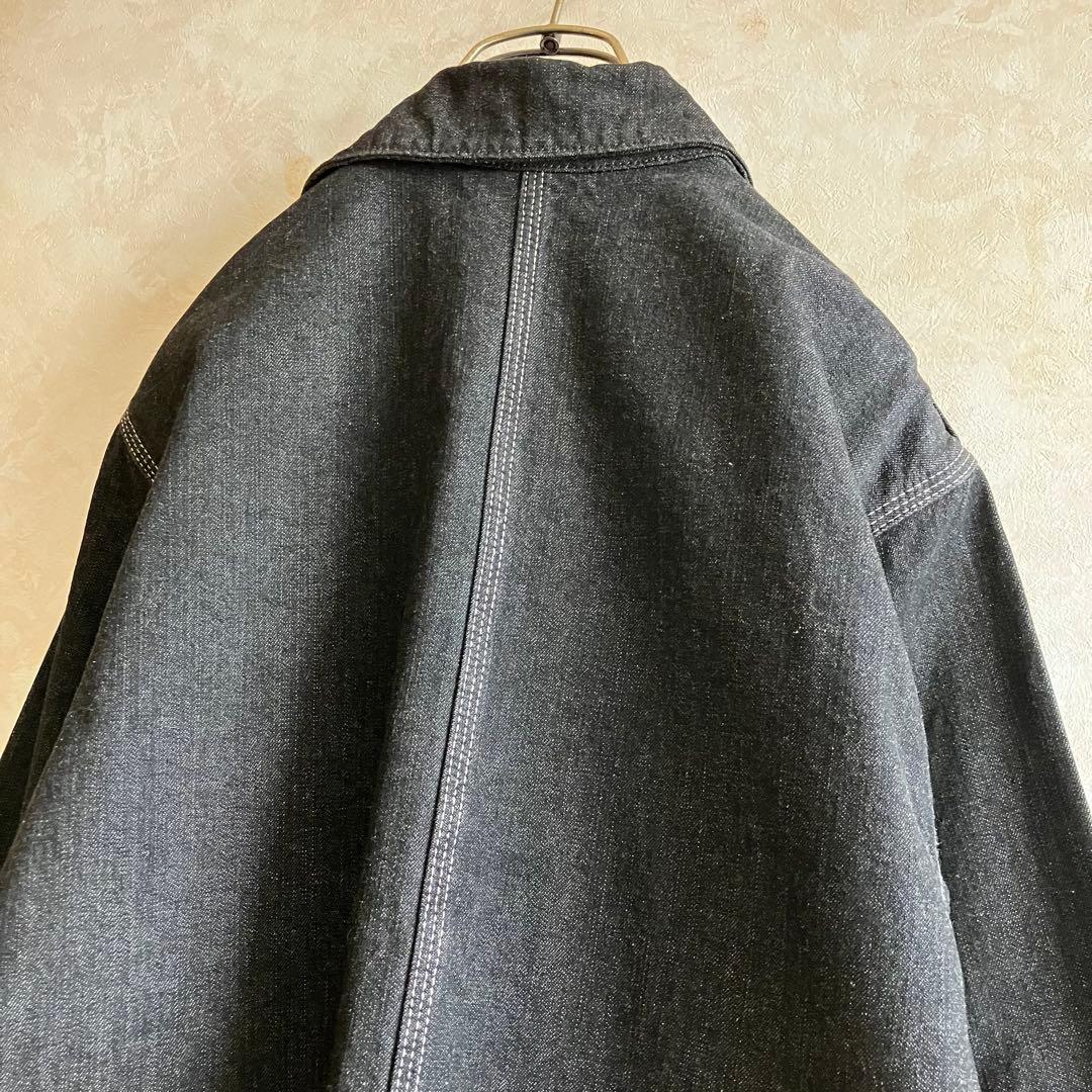 希少 90's デッドストック カーハート カバーオール 黒 L