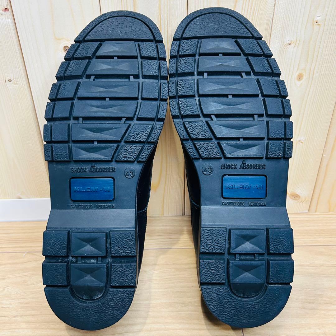 【極美品】KLEMAN × JOURNAL STANDARD Uチップ 黒 43