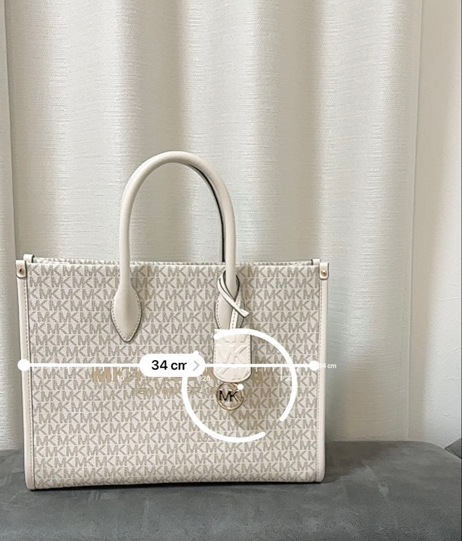 MICHAEL KORS ホワイト トートバッグ