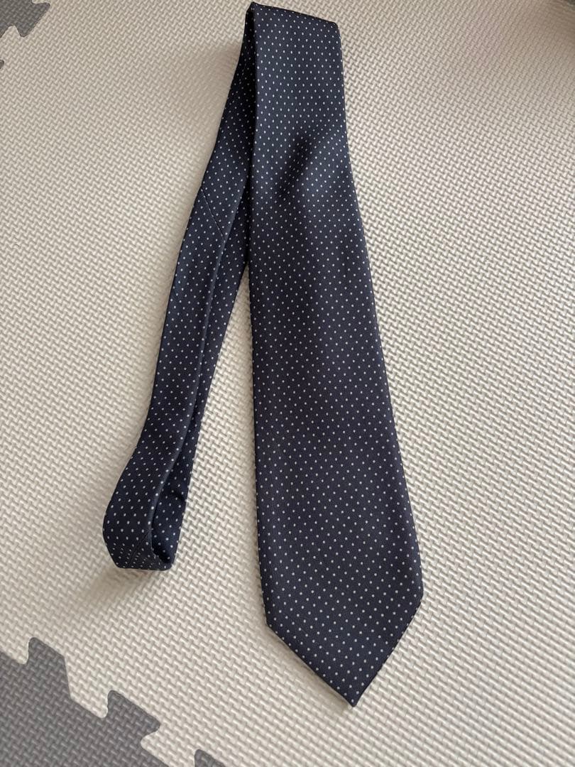 K*1様 マリネッラ　ブルーグレー　 ドット ネクタイ