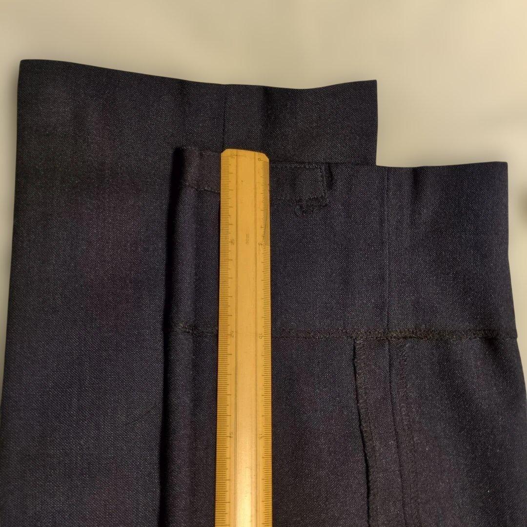 【カンスさま専用】ネイビー ビジネススーツ　スリーピース、スラックス2本付