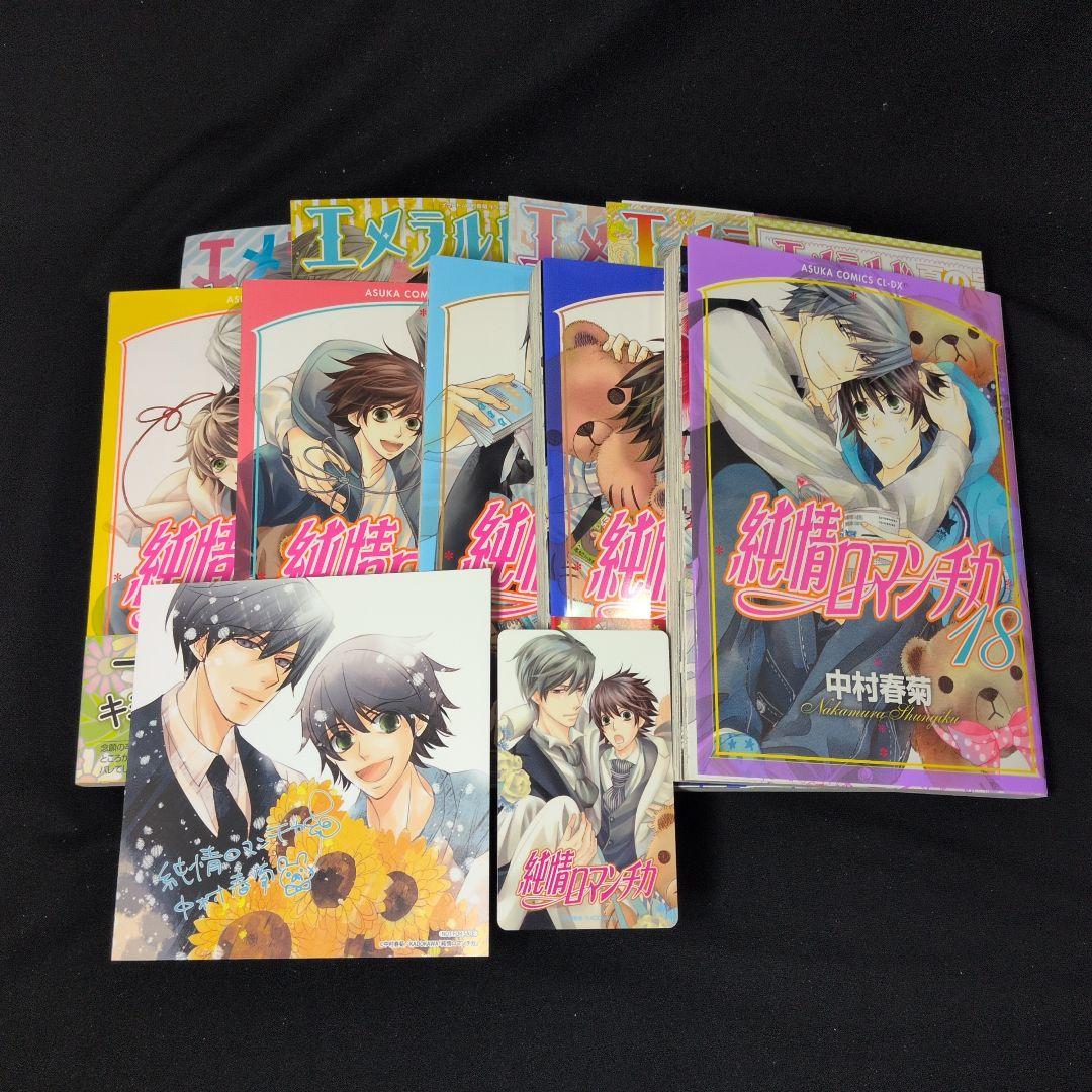 【婚姻届付】世界一初恋 小野寺律の場合 純情ロマンチカ 全巻セット　小説数冊