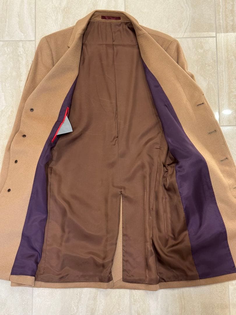 【カシミア100%】Paul Smith チェスターコート ベージュ