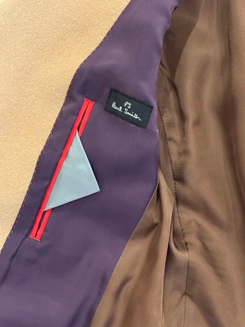 【カシミア100%】Paul Smith チェスターコート ベージュ