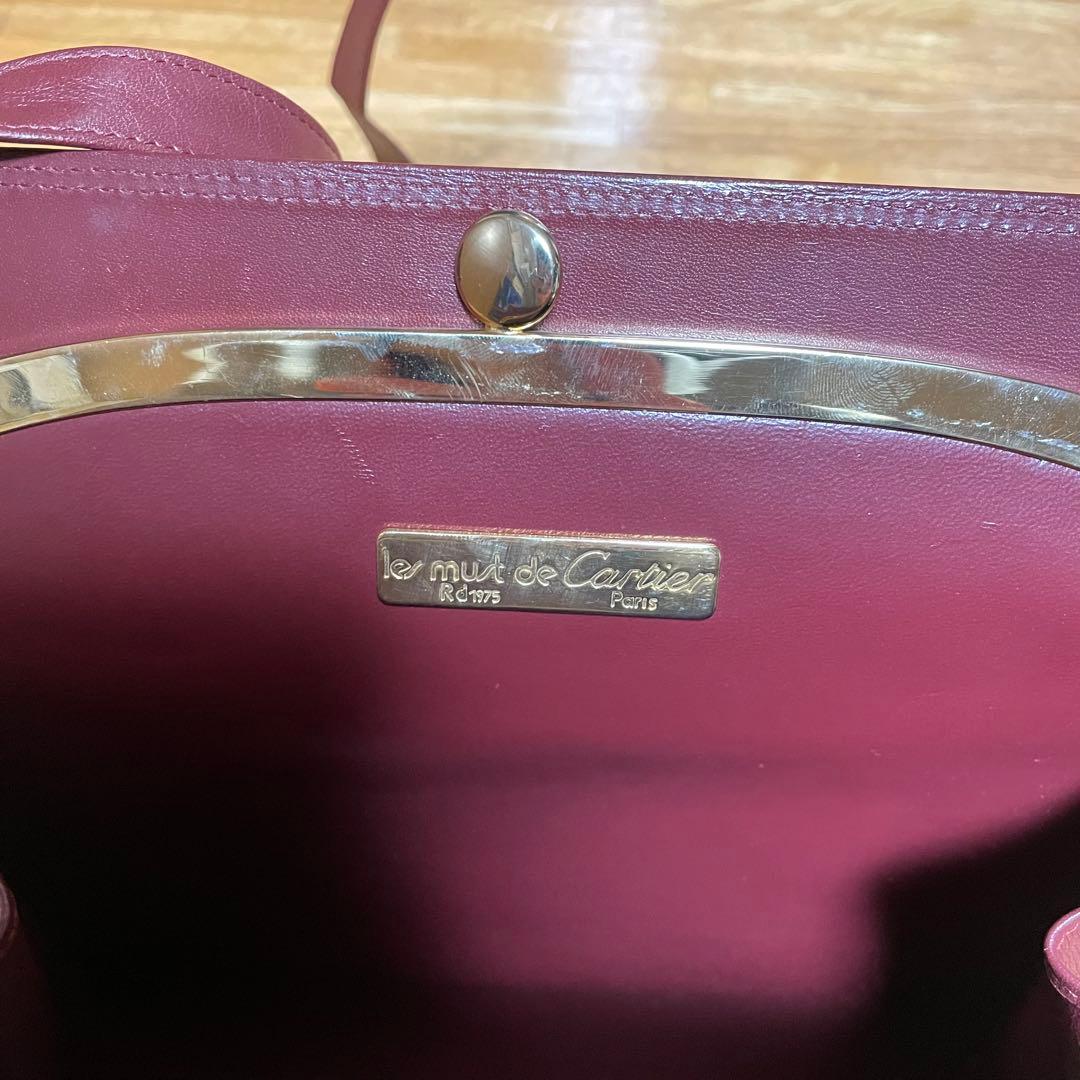 Cartier マストライン ショルダーバッグ