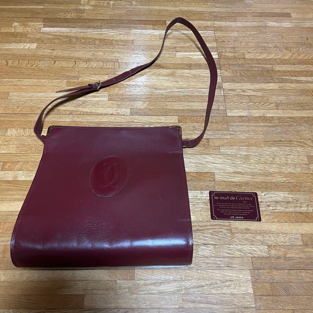 Cartier マストライン ショルダーバッグ