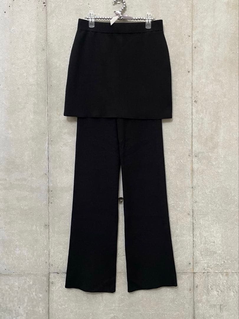 AP STUDIO リブスカートパンツ EVERYDAY I LIKE.