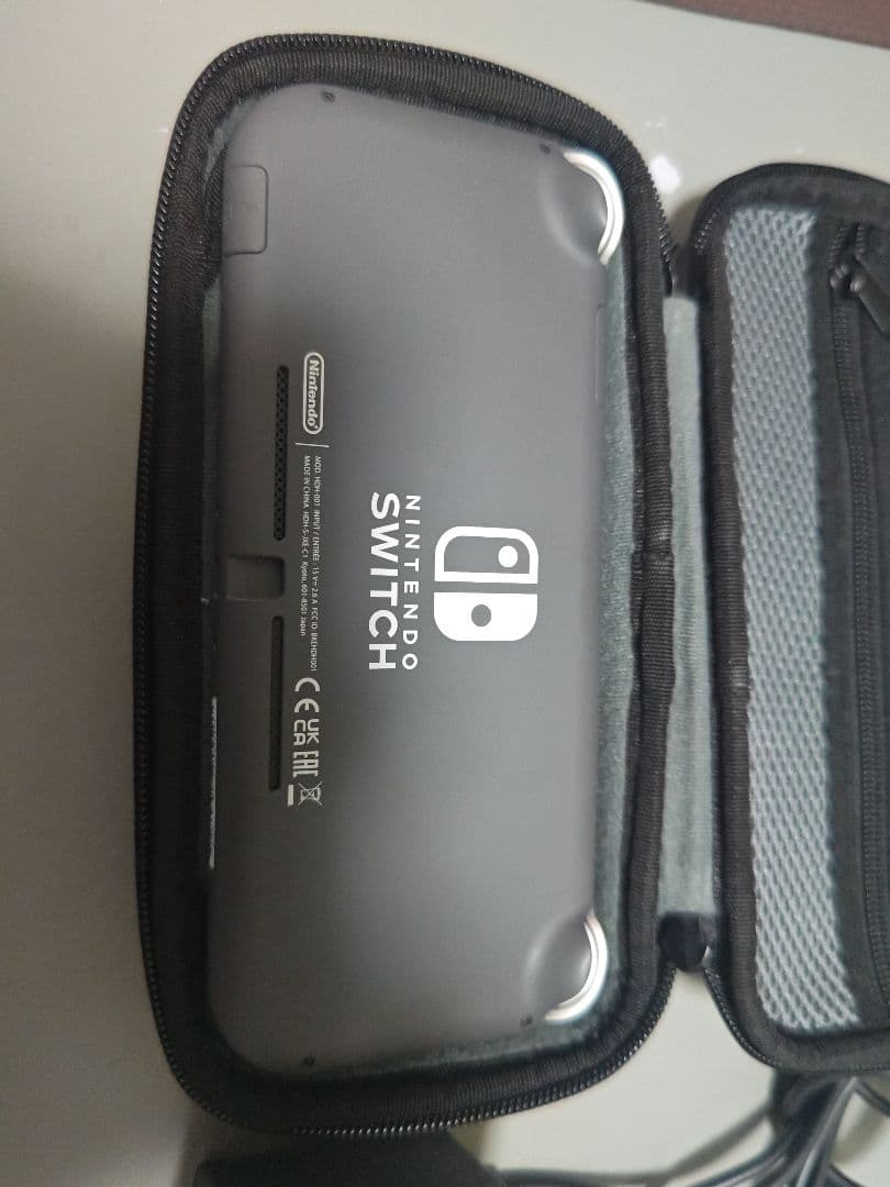 Nintendo Switch Lite グレー 本体 充電器 ケース付き