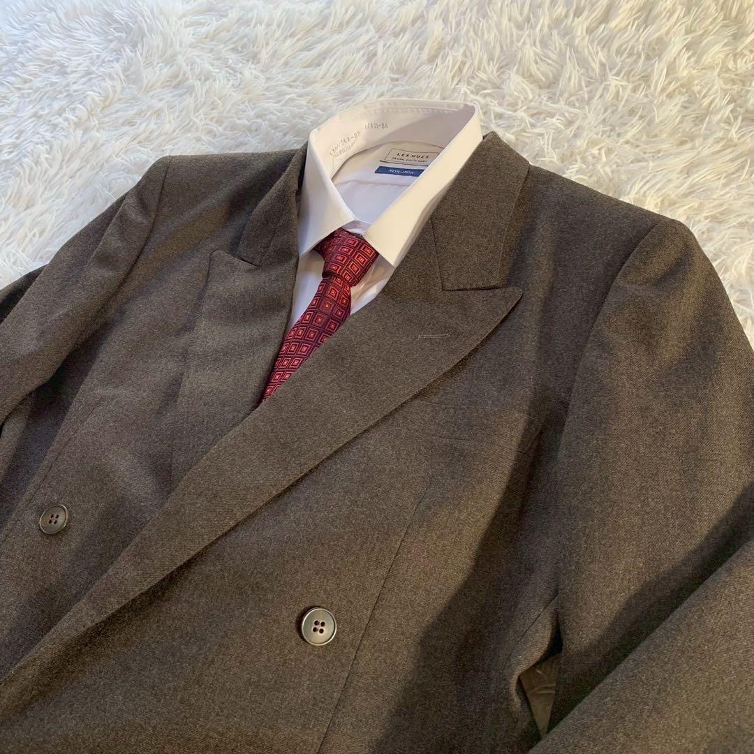 ハンガー付き✨　クリスチャンディオール　スーツ　セットアップ　ダブルブレスト