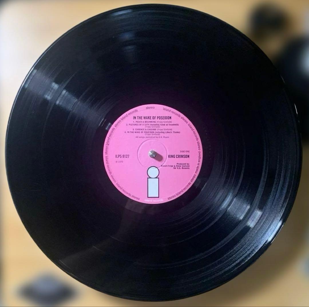 King Crimson / ポセイドンのめざめ UK盤LP 初期盤