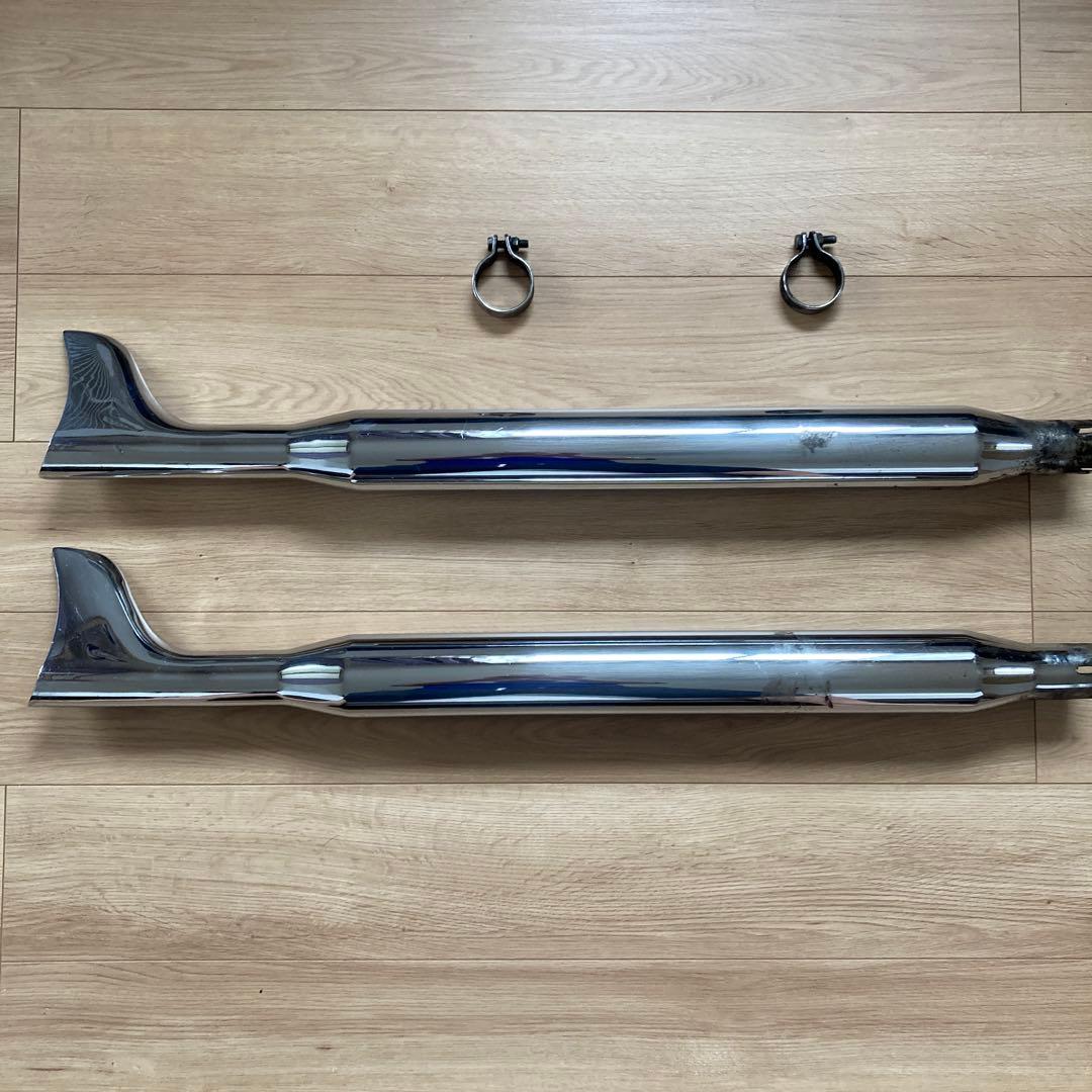 フィッシュテールマフラー　FLH   ショベルヘッド