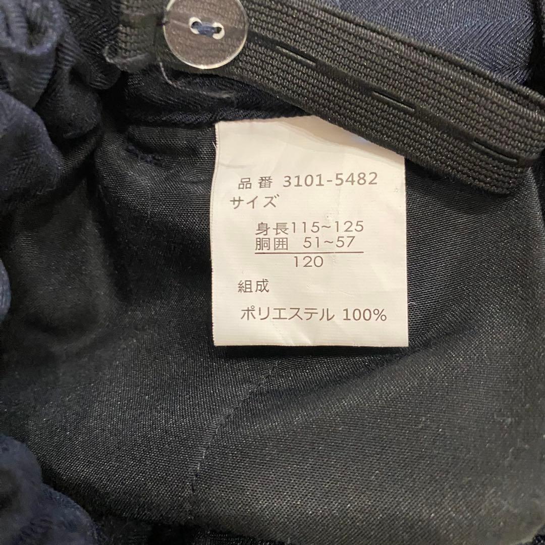 【美品】ビームスデザイン　フォーマルスーツ セットアップ ネイビー 120 4点