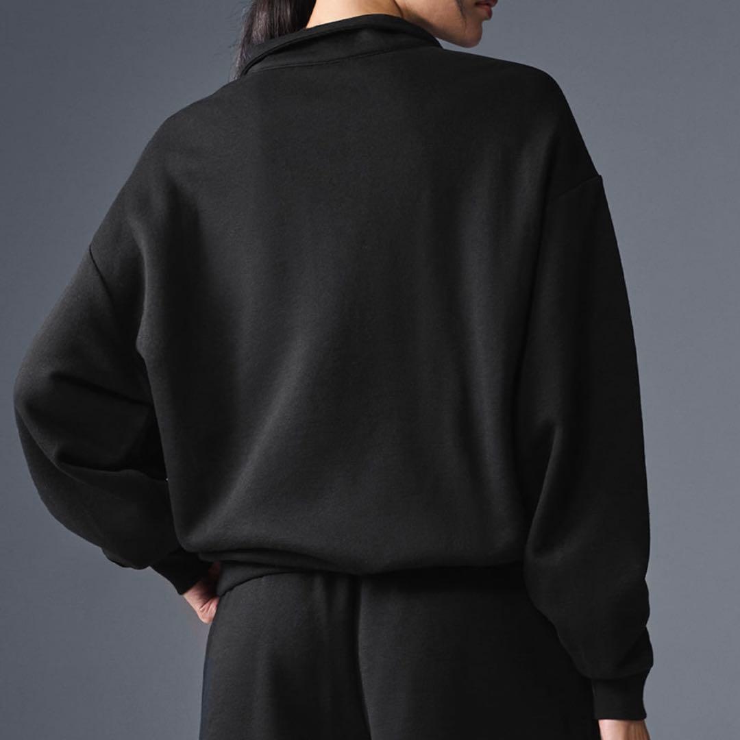 【美品/人気】Alo Yoga アローヨガ 定番 1/4 ジップ プルオーバー