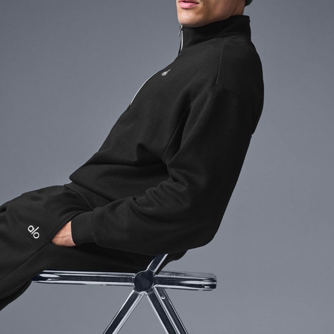 【美品/人気】Alo Yoga アローヨガ 定番 1/4 ジップ プルオーバー