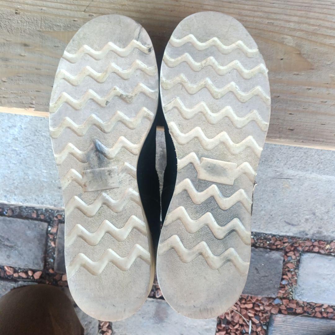 レッドウィング　REDWING エンジニアブーツ　スエード　ブラック