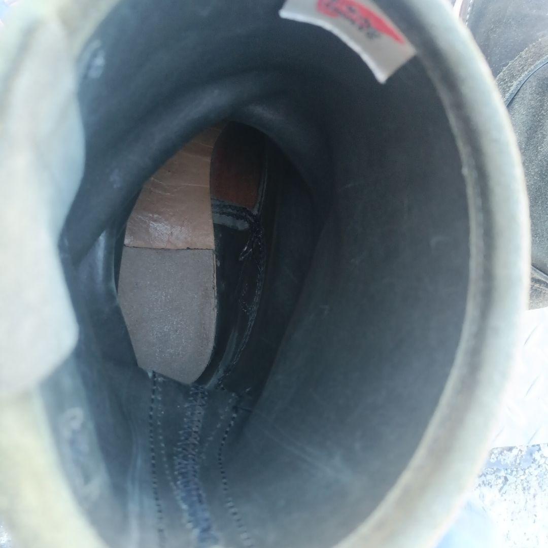 レッドウィング　REDWING エンジニアブーツ　スエード　ブラック