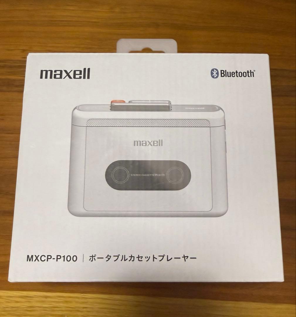 maxell Bluetoothカセットプレーヤー　MXCP-P100