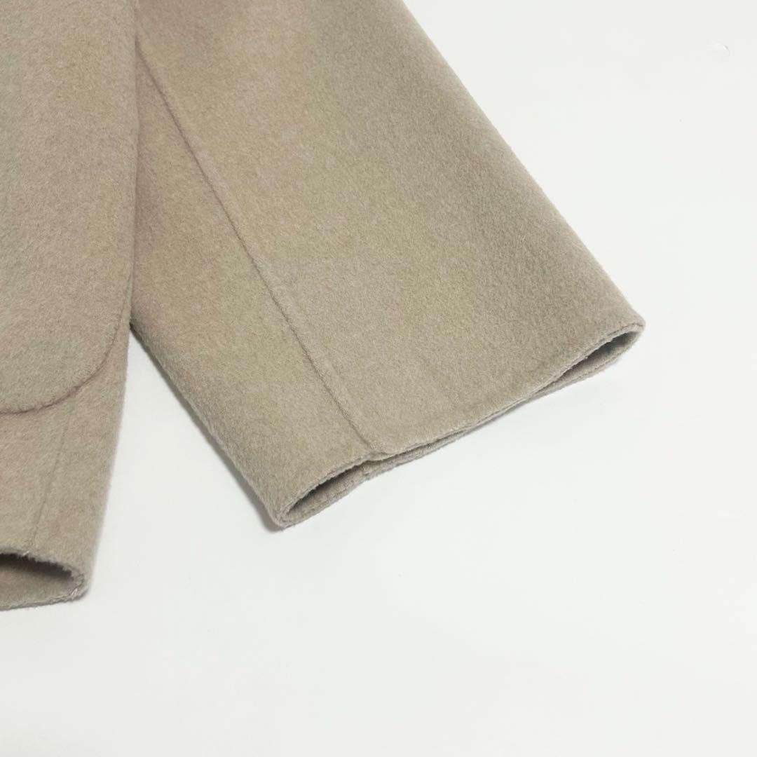 美品✨GALERIE VIE ウールダブルフェイス フーデッドショートコート