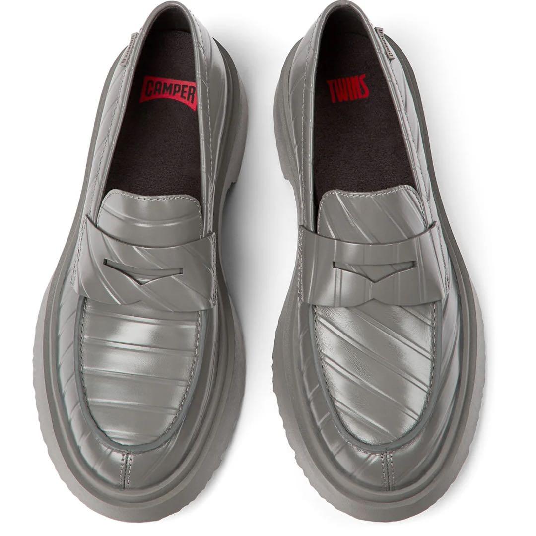 Camper welden グレーローファー