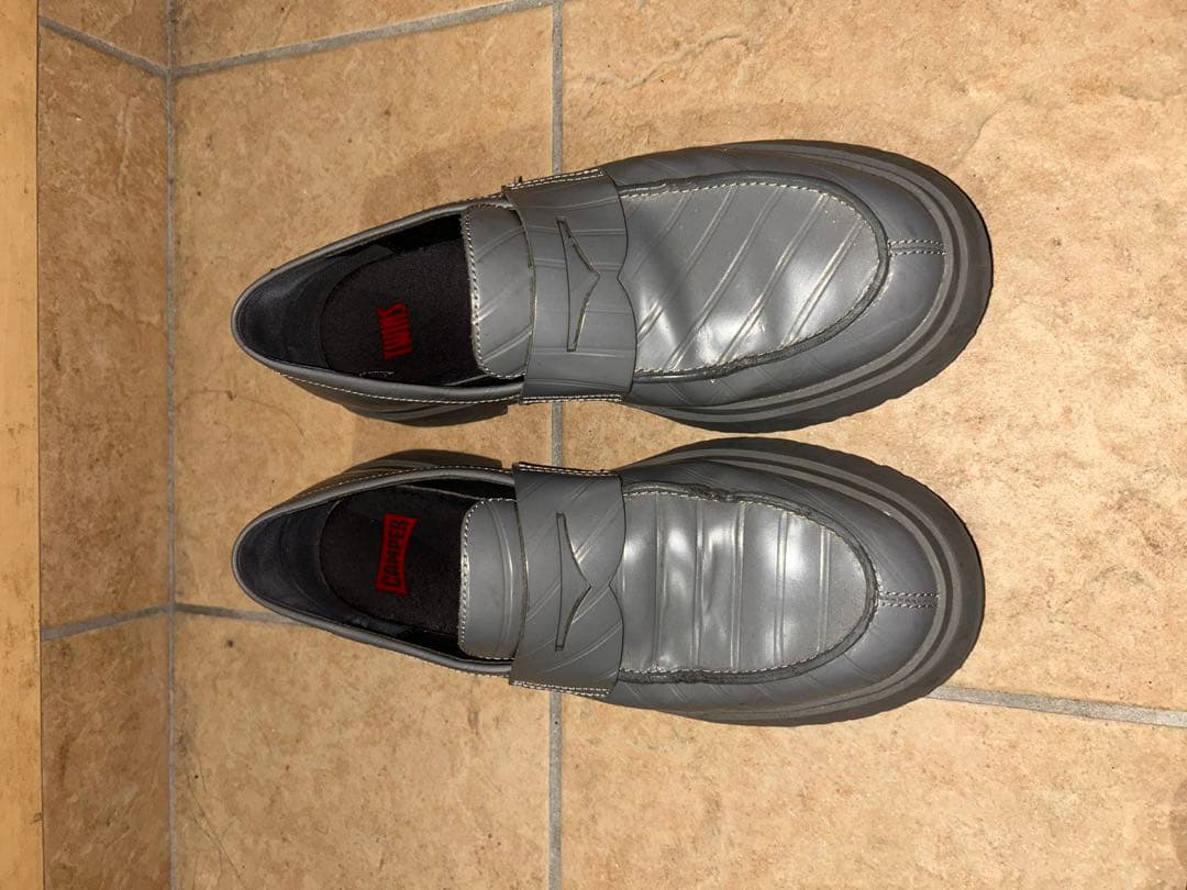 Camper welden グレーローファー