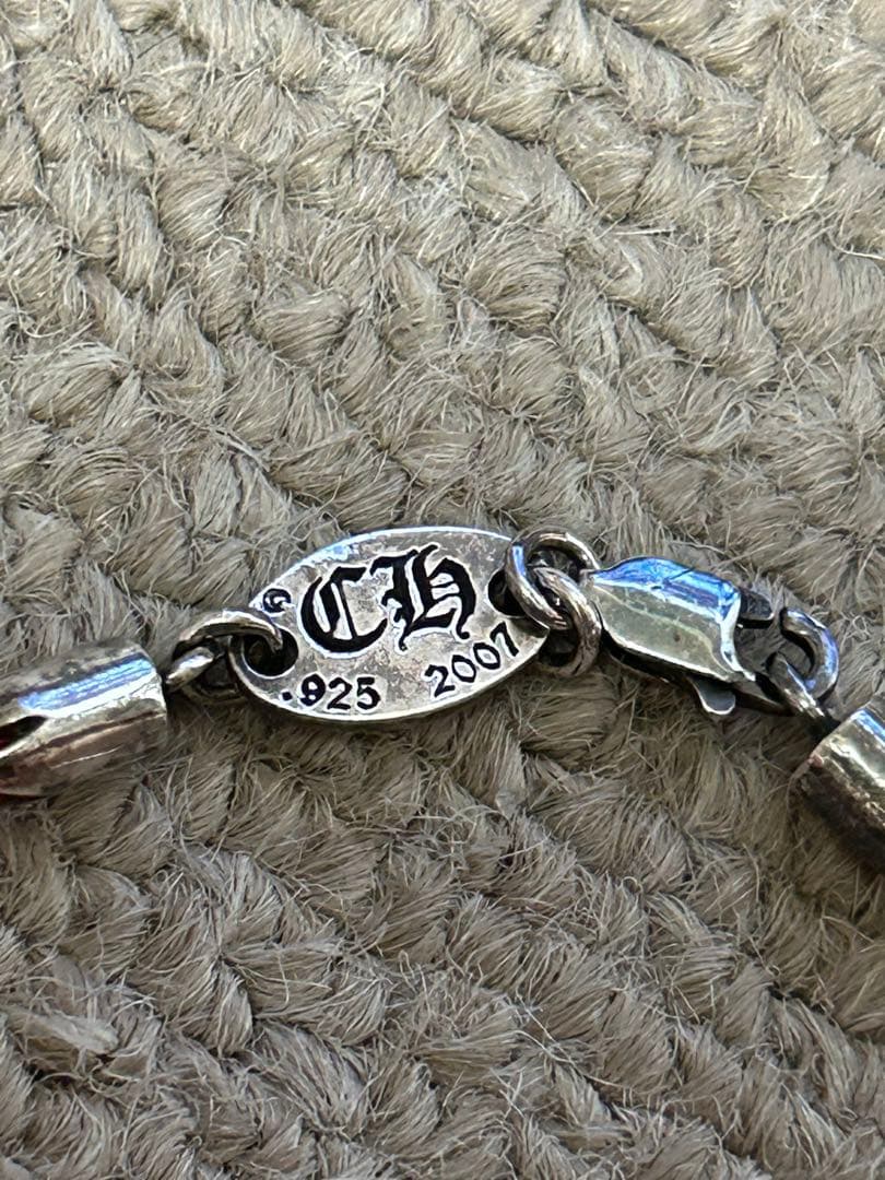 CHROME HEARTS クロムハーツ　ブレスレット 紐　925