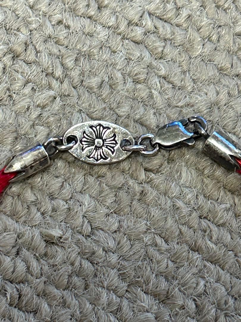 CHROME HEARTS クロムハーツ　ブレスレット 紐　925