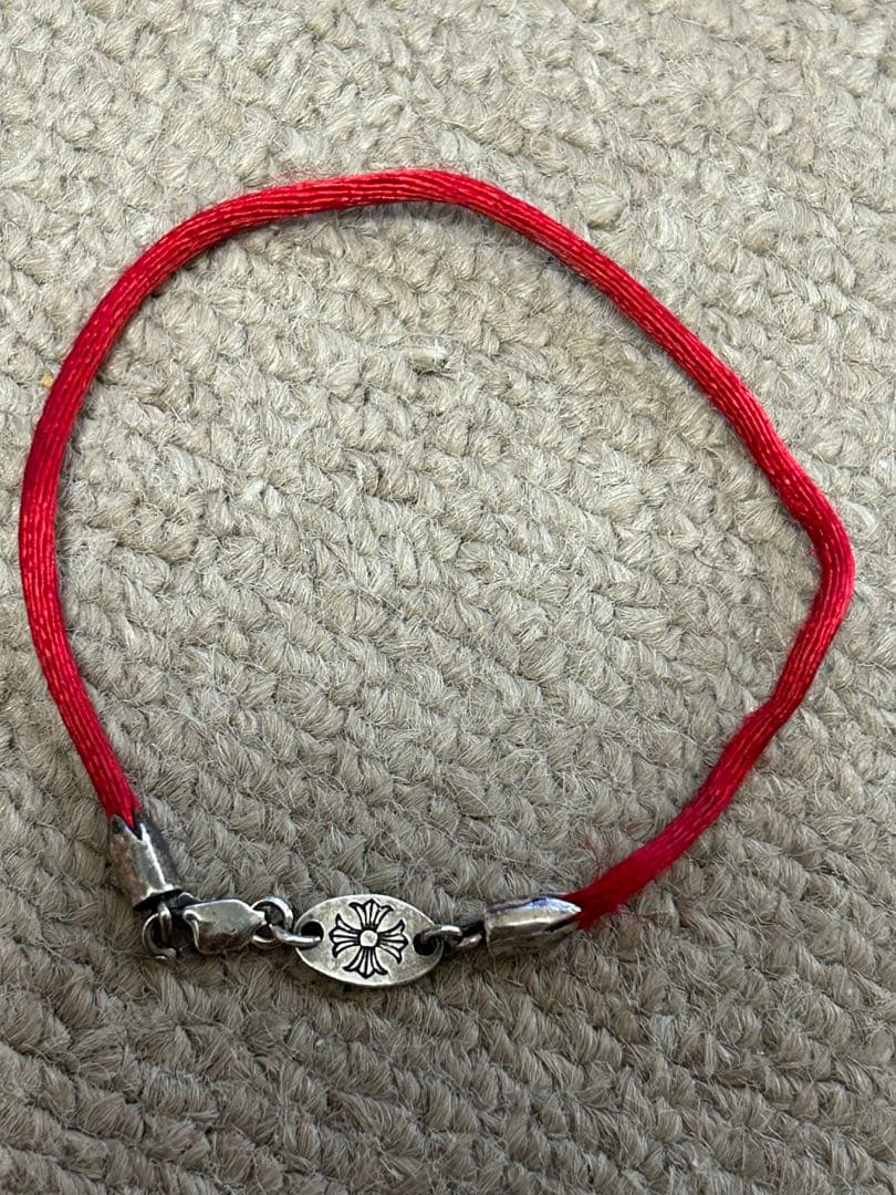 CHROME HEARTS クロムハーツ　ブレスレット 紐　925