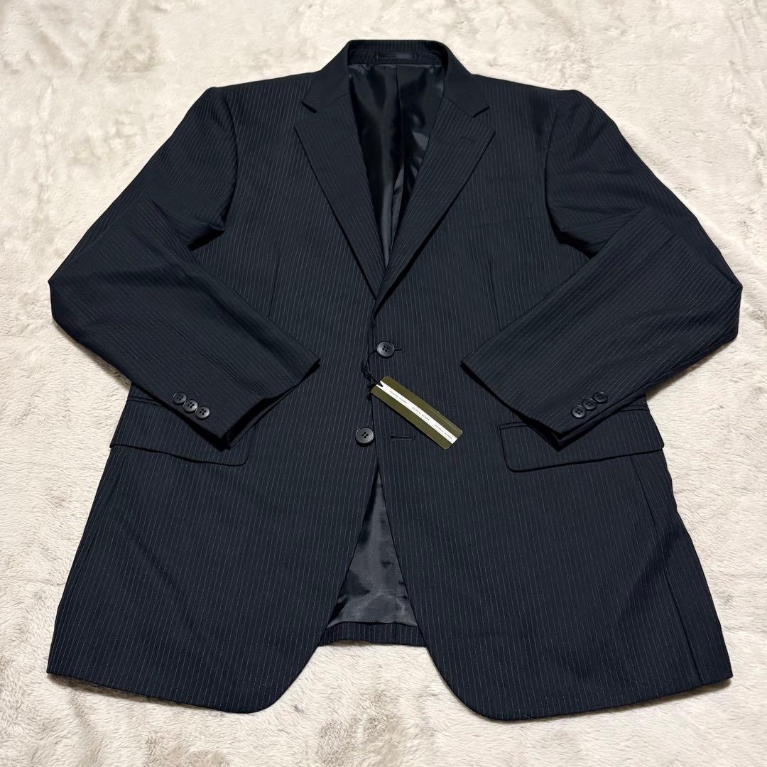未使用 ジャーナルワークス スーツ セットアップ 上下 ダークネイビー AB8