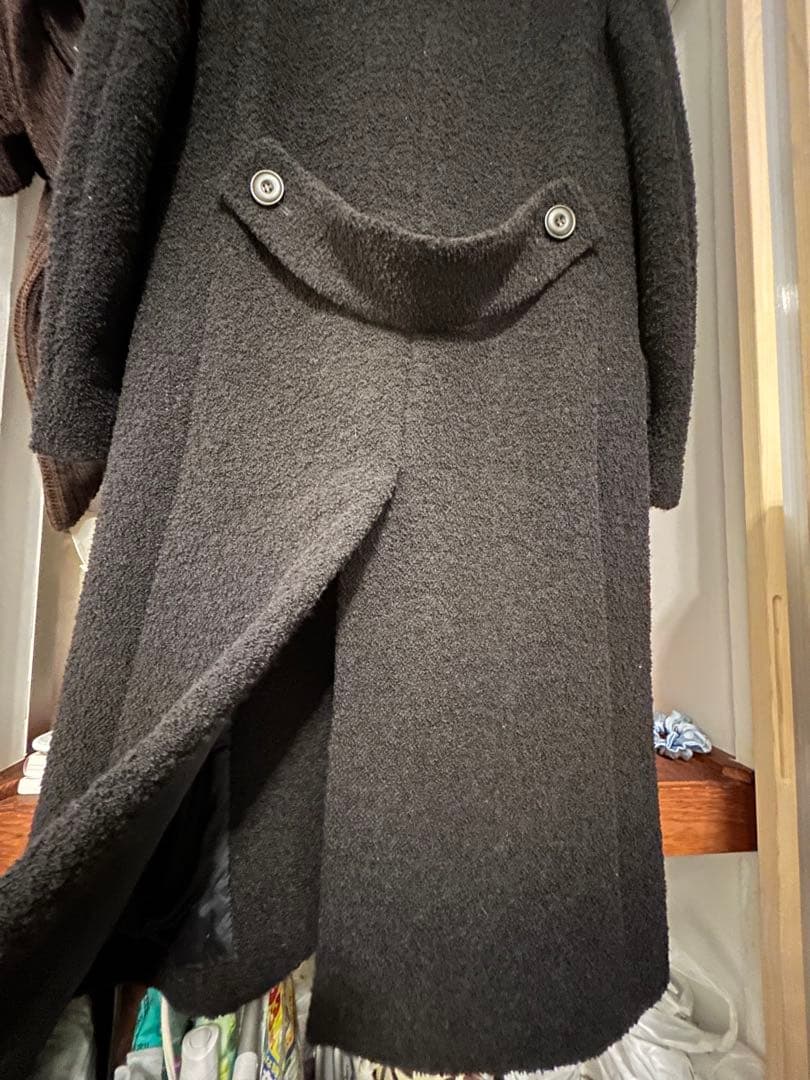 Acne Studios ブラック ダブルブレストコート　サイズ30