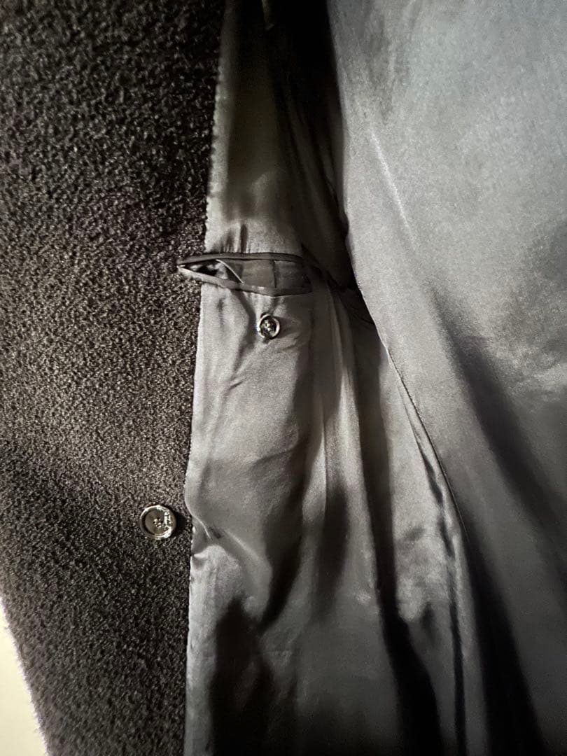 Acne Studios ブラック ダブルブレストコート　サイズ30