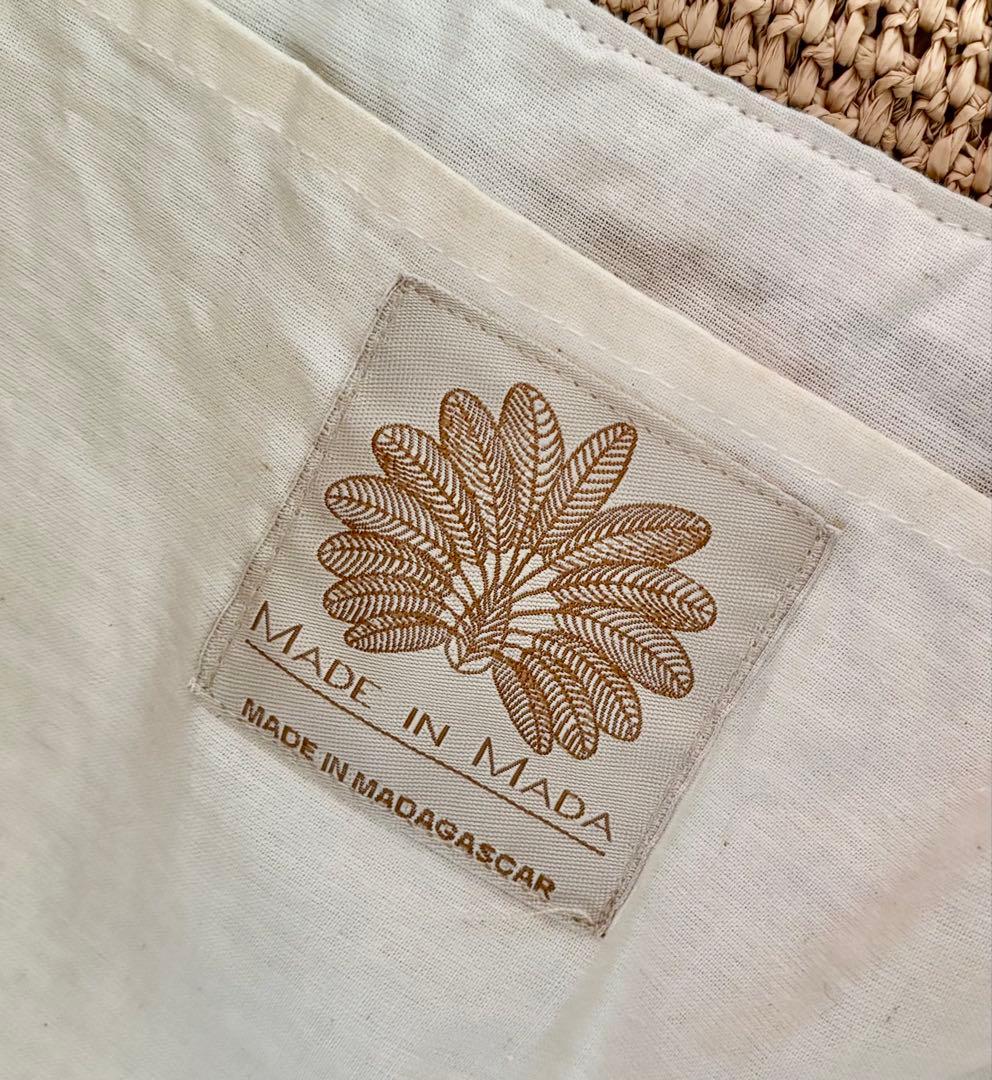 MADE IN MADA　ラフィアバッグ