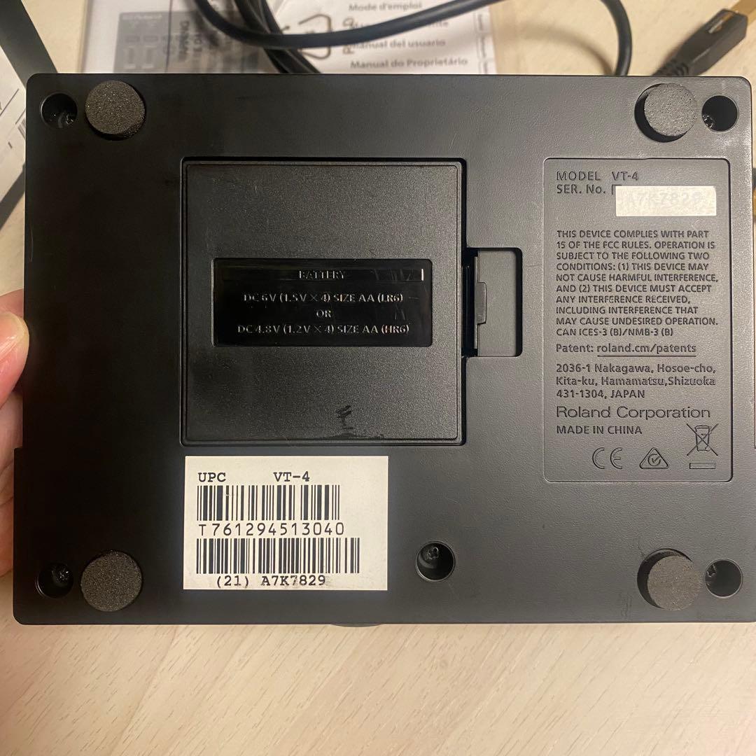 Roland ボイストランスフォーマー VT-4