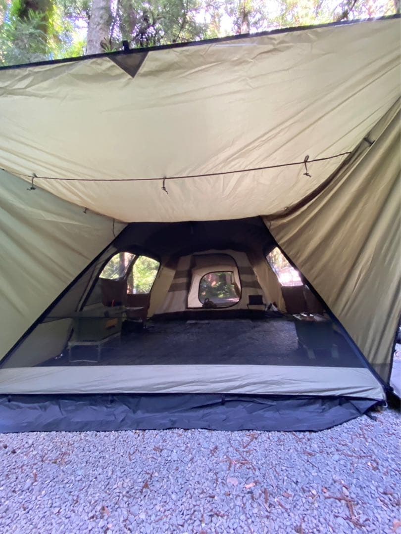 2ルームトンネルテント Bellows