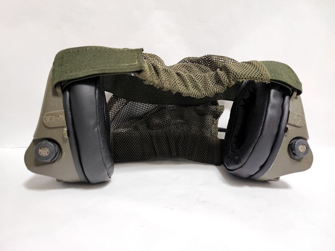 ロシア軍 実物 GSSh-01 6M2 イヤーマフ OD グリーン