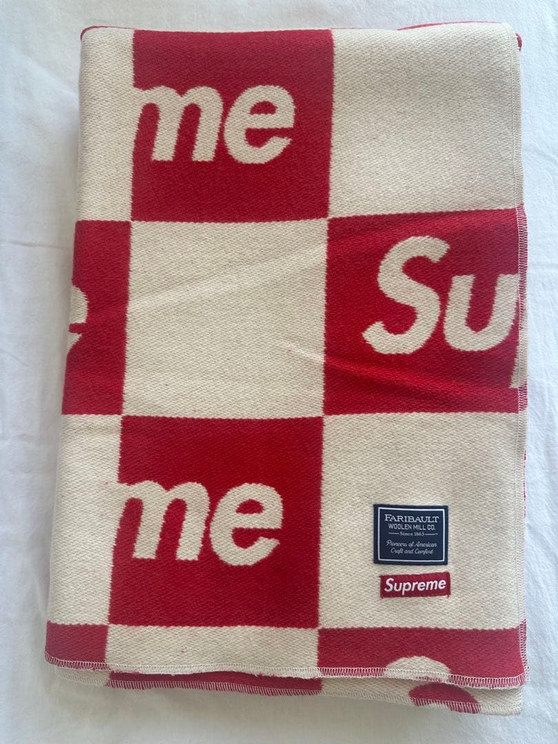 布団・毛布 Supreme Faribault Woolen Checkerboard