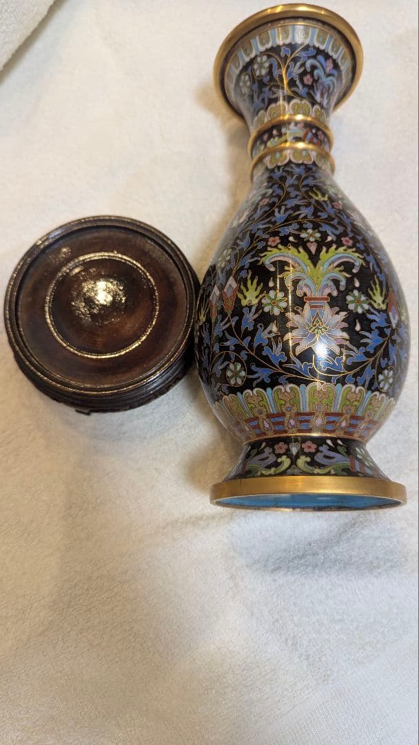 花瓶 中国美術 花入 唐物 壺 　中国骨董 ヴィンテージ　古美術 七宝　希少