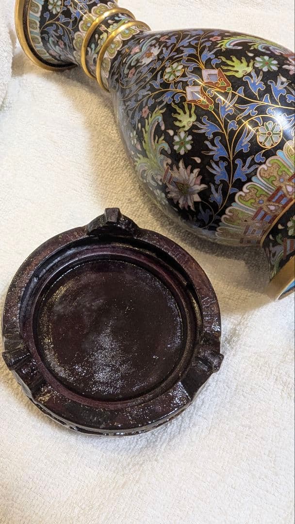 花瓶 中国美術 花入 唐物 壺 　中国骨董 ヴィンテージ　古美術 七宝　希少