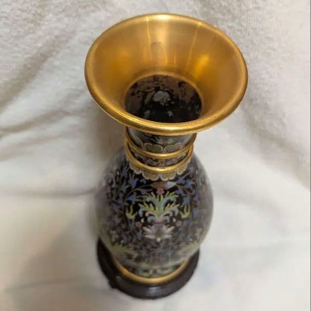 花瓶 中国美術 花入 唐物 壺 　中国骨董 ヴィンテージ　古美術 七宝　希少