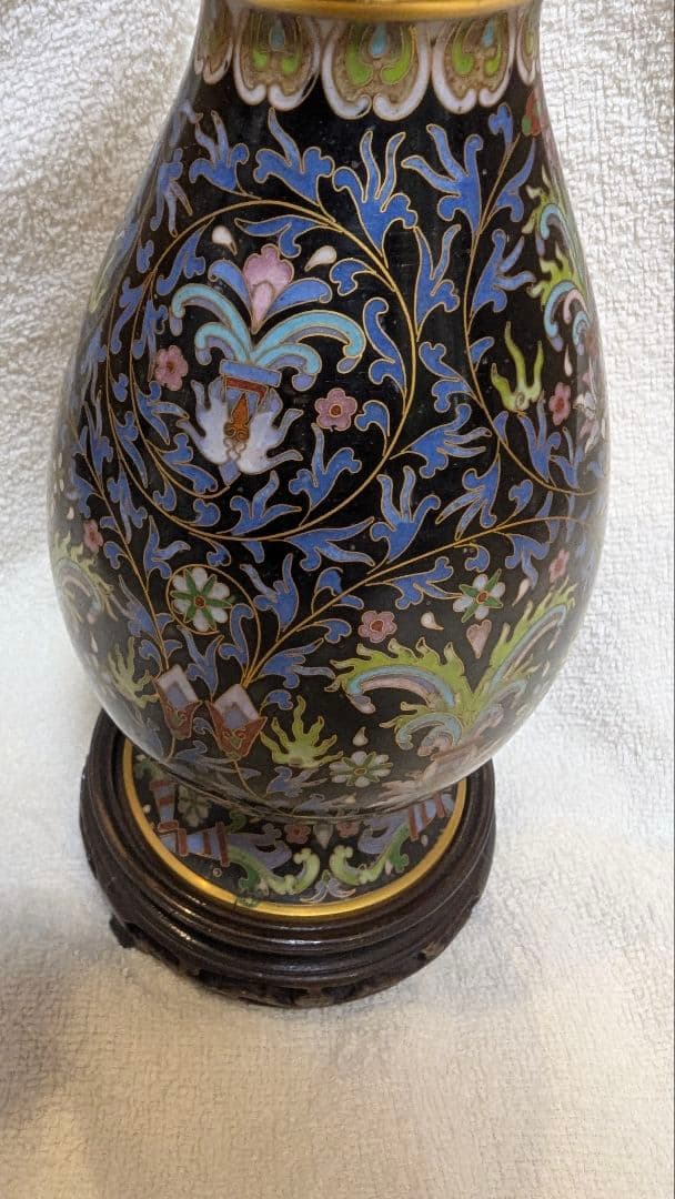 花瓶 中国美術 花入 唐物 壺 　中国骨董 ヴィンテージ　古美術 七宝　希少