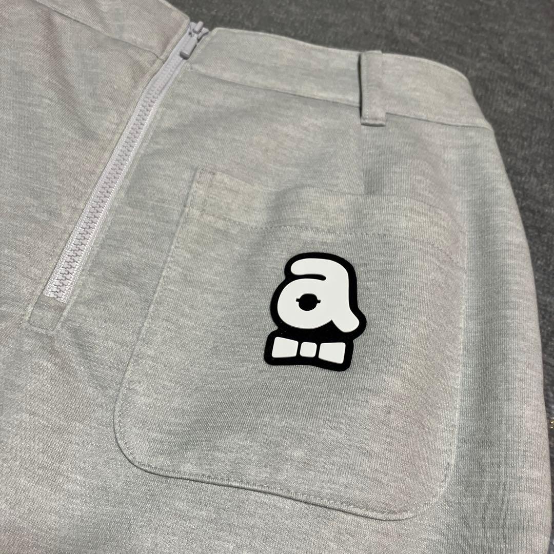 28600円　新品未使用　archivio グレー サイドストライプ スカート